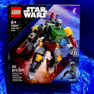 LEGO Star Wars 75369 Boba Fett Robot with Blaster Tenon Launcher and Jetpack
